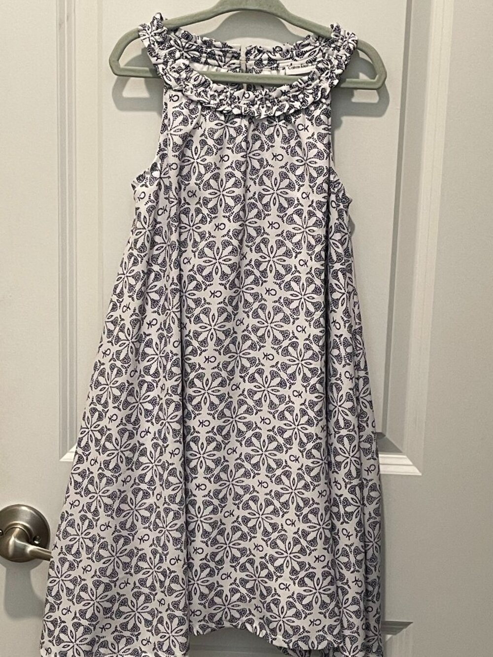 Calvin Klein Jeans Girls Floral Logo Dress – Size 6X
